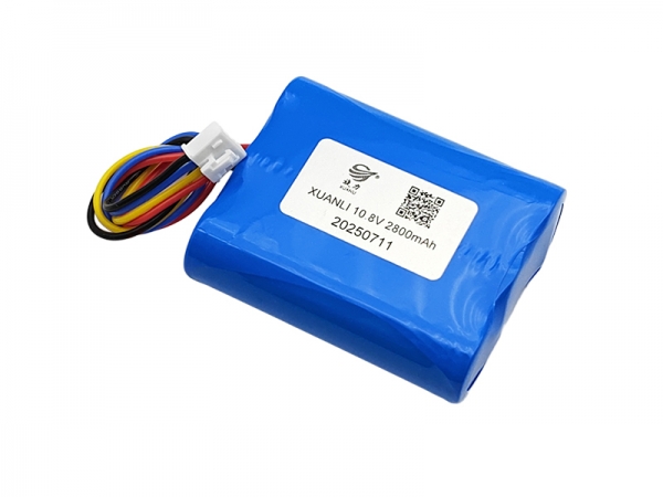 10.8V 2800mAh communication lithium battery 4Pin